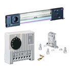 Rittal enclosure accessories including fans and lighting