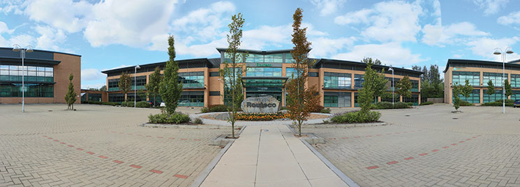 Routeco's Head Office building in Milton Keynes, Buckinghamshire, United Kingdom..